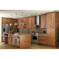 Armoire de cuisine modulaire Prima en MDF imperméable avec garantie de plus de 5 ans pour les zones à forte humidité, plan de travail en stratifié et en résine