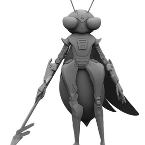 Figurine de personnage 3D Seven Blessings, modèle en plastique personnalisable, impression 3D haute précision pour ornements d'anime, moules, sculptures - Product Image 4