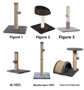 <span class=keywords><strong>Arbre</strong></span> à <span class=keywords><strong>chat</strong></span> Pawise en bois <span class=keywords><strong>gris</strong></span> foncé de luxe, personnalisable, avec sisal, hauteur réglable, résistant aux griffures, pour extérieur, en carton, vente en gros - Product Image 5