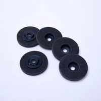 Roue de polissage en fibre non tissée de 100 mm, roue de polissage abrasive en nylon pour l'élimination de la rouille et le décapage de la peinture