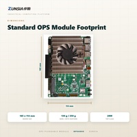 Module OPS enfichable OEM ODM DDR5 80 broches double affichage 4K Intel Core i3 i5 i7 165x114mm Ordinateur OPS