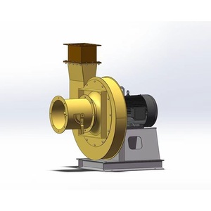 Ventilateur axial BACH 16 pouces, pales en alliage d'aluminium, 2900 tr/min, roulement à billes, ventilateur industriel électrique, fabrication allemande - Product Image 3