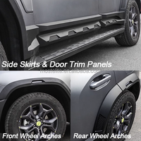 Kit Carrosserie Style Black Knight pour Jetour Traveller T2 2026 : Pare-chocs Avant, Calandre, Aileron Arrière et Ailes – Vente en Gros