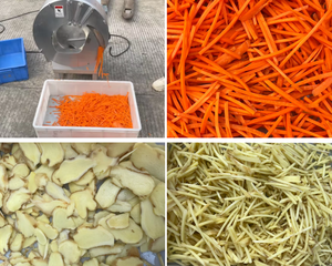 Machine à déchiqueter les fruits, le maïs et le lait des fabricants, coupe-gingembre et pommes de terre haute performance avec moteur intégré - Product Image 4