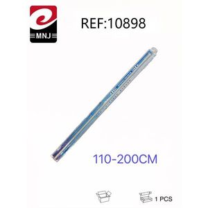 Asta per tenda doccia in alluminio estensibile da 110-200 cm per uso in bagno - Product Image 3