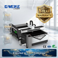 Machine de découpe laser Gweike 1500W 3000W à double usage pour couper du métal et des matériaux non métalliques bois plexiglas