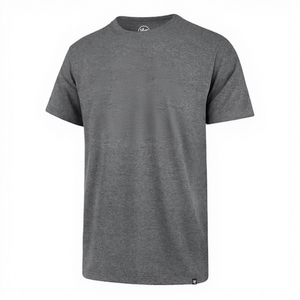 Camisetas de Manga Corta Tejidas en Algodón 100% Orgánico, Directo de Fábrica, 180gsm, Alta Calidad, Tallas Grandes, Personalizadas con Impresión, para Hombre - Product Image 1