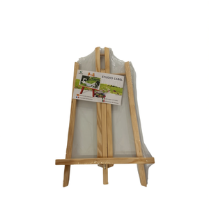 Caballete de escritorio de madera en forma de T de 40 cm con soporte cómodo para bolígrafos - Product Image 2