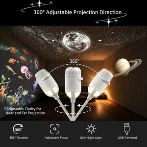 <span class=keywords><strong>Lampe</strong></span> de projection USB Planétarium Galaxie <span class=keywords><strong>Lune</strong></span>, projecteur LED romantique étoilé pour enfants, <span class=keywords><strong>veilleuse</strong></span> d'ambiance pour chambre et voiture - Product Image 3