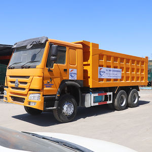 Sinotruk haowo รถบรรทุกกลับแปดล้อวิศวกรรมขนส่งโหลดหนักการขนส่ง muck - Product Image 1