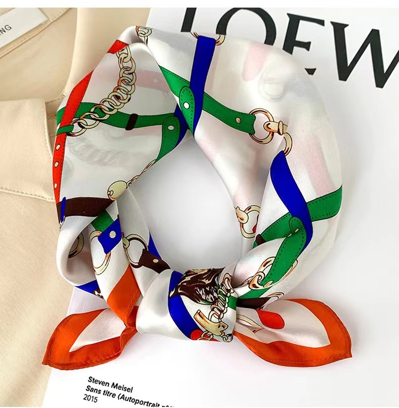 Оптовая продажа с фабрики, индивидуальный Цифровой Печатный 100% натуральный Шелковый головной шарф, роскошные винтажные шарфы, женская шелковая бандана