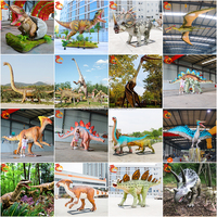 Çin tedarik robotik Dino simülasyon yapay dinozorlar Animatronics tema parkı kral dinozor modeli için gerçek boyut dinozor