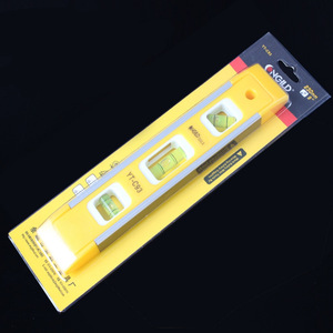 Magnetic Level <b>Gauge</b> Aluminum Alloy Mini Pocket Portable Spirit Level Torpedo Ruler For Precision <b>Measuring</b> <b>Tools</b> - Product Image 3