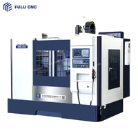 Centre d'usinage vertical automatique VMC650 Fanuc BT40, haute vitesse, matériel stable, traitement mécanique aérospatial FULU