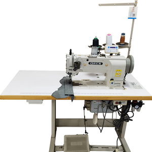 Machine à coudre surjeteuse à aiguille simple, électronique, robuste, avec moteur, modèle RN-6610D - Product Image 1