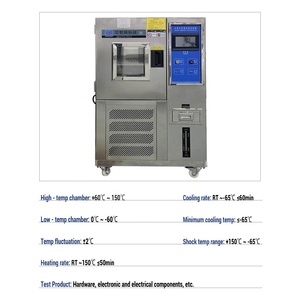 Lạnh sốc nhiệt buồng thử nghiệm cao và thấp nhiệt độ sốc thử nghiệm máy lạnh sốc nóng Tester - Product Image 4