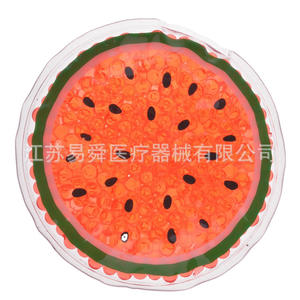 Compresse chaude/froide ovale Yiying Medical 25x10cm, compresse de thérapie par la chaleur avec billes pour soulager la douleur - Product Image 3