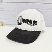 Gorras de Béisbol y Golf Deportivas para Exteriores, Unisex, Transpirables, con 5 Paneles, Perforaciones Cortadas con Láser y Cierre de Hebilla Ajustable