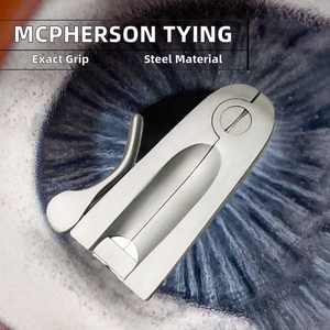 Pinzas de Sujeción Estilo McPherson con Plataforma de 7 mm, Instrumento de Acero Inoxidable para Microcirugía Oftálmica - Product Image 2