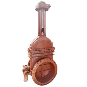 Vanne à opercule AWWA DIN DN600 à tige montante en bronze, siège métallique en laiton moulé, norme CE, pour eau, huile, gaz - Product Image 3