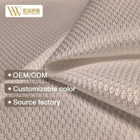 Tissu en maille 100% polyester pour la tige et la languette des chaussures, résistant à l'usure, respirant, séchage rapide, évacuation de l'humidité, fabricant direct