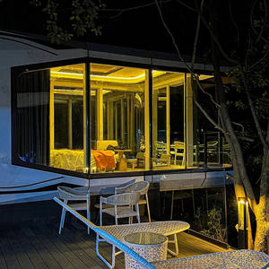 Casa Contenedor Nueva de Estructura de Acero, Casa Modificada con Espacio Exquisito Tipo Cápsula Espacial, B&B Desmontable, Casa Móvil de Paneles - Product Image 2