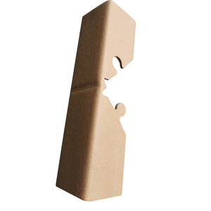 Protectores de Esquinas de Papel de Forma Irregular, Material de Embalaje Protector de Papel Kraft Envolvente para Envíos - Product Image 4