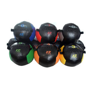 Balón Medicinal de PVC Multi-Peso Karon KR025 al por Mayor con Soporte de Almacenamiento para Ejercicios de Crossfit y Entrenamiento - Product Image 2