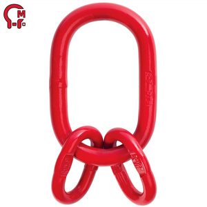 Assemblaggio di maglie di collegamento HLM ad alta resistenza, maglia forgiata in acciaio legato G80 per fune e paranco, personalizzabile e confezionata in blocco - Product Image 3