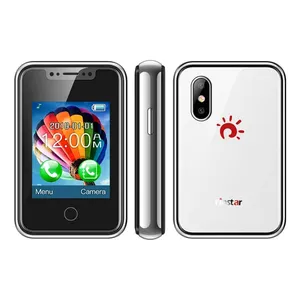 Mini-Feature Telefon 1,77 Zoll Touchscreen Mini-Handy MTK6261D 350 mAh GSM-Kleintelefon