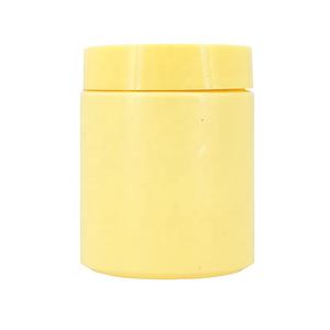 Hot Selling Customized <strong>Vaselin</strong> Skin Care Cream Jars PET Plastic Butter Body Scrub Hair Wax Pomade 170g Screw Cap Custom Color - Product Image 1