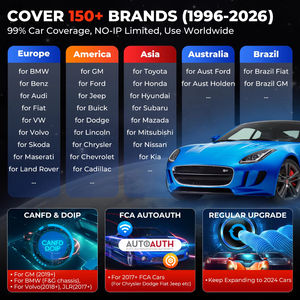 CRP919E Diagnostic Magic 2026, Producto Original Nuevo, Escáner OBD2 de Sistema Completo, Compatible Universal, Nivel Profesional - Product Image 6