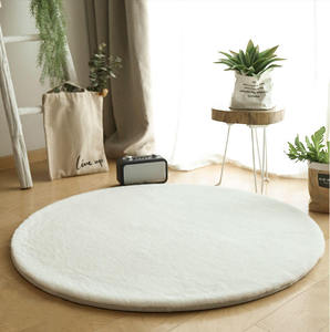 Tappeto Carino, Perfetto <span class=keywords><strong>per</strong></span> la <span class=keywords><strong>Camera</strong></span> da Letto delle Ragazze, Soggiorno e Arredamento Casa, Tappeto in Finta Pelliccia di Coniglio - Product Image 2