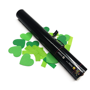 Di alta qualità elettrico cannone tubo tiratore con forma di <span class=keywords><strong>cuore</strong></span> coriandoli di carta a prova di fiamma cannone biodegradabile - Product Image 6