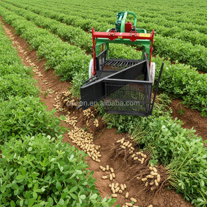 Mini Raccoglitrice di Arachidi e Aglio Montata su Trattore di Piccole Dimensioni ad Alta Produttività per Uso Agricolo - Product Image 4