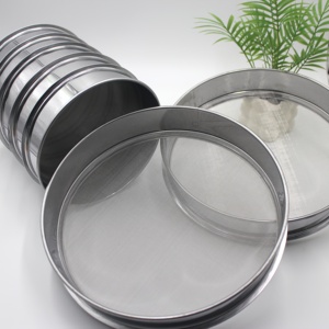 Peneira de Teste de Controle em Aço Inoxidável Padrão ASTM para Análise Precisa de Tamanho de Partículas - Product Image 3