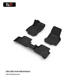พรมปูพื้นรถยนต์ GA ECO TPE สำหรับ <span class=keywords><strong>Audi</strong></span> A3 Hatchback ปี 2021-2025 ทำความสะอาดง่าย ทนทาน อุปกรณ์ตกแต่งรถยนต์ - Product Image 2