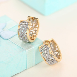 Orecchini a Perno Vintage Francesi per Donne, Eleganti Accessori di Moda per Uso Quotidiano - Product Image 5