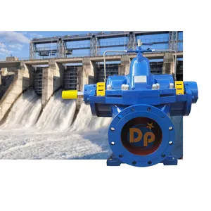 Großvolumige Wasserpumpe mit hohem Durchfluss 12-Zoll-Wasserpumpe mit geteiltem Gehäuse und doppelter Saug pumpe