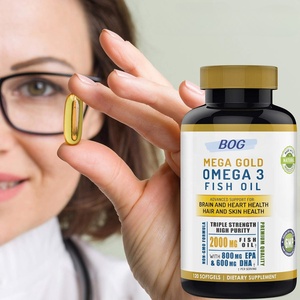 Capsules d'huile de poisson végétalienne de haute qualité à prix de gros, oméga 3, parfum citron, pour améliorer la mémoire et le sommeil - Product Image 5