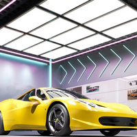 Plafonnier LED Baona 1,8x3,6m 900W pour atelier, garage, atelier de detailing automobile, bureau, température de couleur réglable
