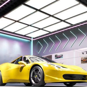 Plafonnier LED Baona 1,8x3,6m 900W pour atelier, <span class=keywords><strong>garage</strong></span>, atelier <span class=keywords><strong>de</strong></span> detailing automobile, bureau, température <span class=keywords><strong>de</strong></span> couleur réglable - Product Image 4