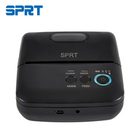 Imprimante thermique POS portable Offre Spéciale 80mm pour l'impression de reçus Mini imprimante mobile Android avec papier thermique en stock