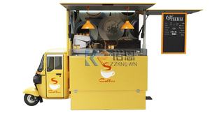 Electric Street <b>Food</b> Truck Coffee Vending Kiosk Mobile Espresso Coffee Ice Cream Cart Snack Catering Trailer <b>Mini</b> Truck - Product Image 2