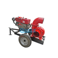Pompe à eau diesel de 6 pouces pour l'irrigation agricole, pompe à eau manuelle à essence, pompe à eau auto-amorçante