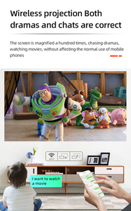 YG300 Pro Hỗ Trợ HD 1080P Máy Phát Phương Tiện Gia Đình Cầm Tay Máy Chiếu Mini LED - Product Image 5