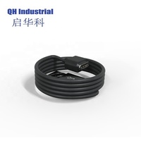 4 pin pogo pin hembra pcb eléctrico alambre magnético cable de cargador de conector de alimentación