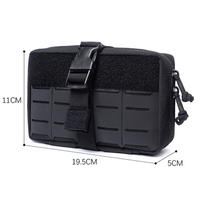 Accesorio duradero para acampar al aire libre, bolsa de enfermería con cremallera cortada con láser, Material de poliéster, bolsa paramédica