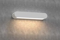 Lampe murale LED longue 24W, en aluminium, étanche IP65, forme boussole, lampe murale LED ovale