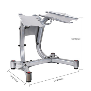 Ensembles d'haltères En Caoutchouc À La <span class=keywords><strong>Maison</strong></span> En Gros Fait Sur Commande de Forme Physique De Sport Réglable Haltère Rack - Product Image 3